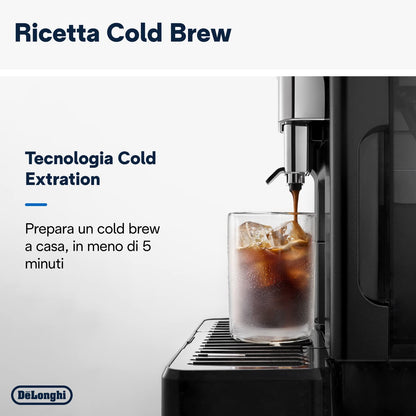 De'Longhi Eletta Explore ECAM452.67.G Coffee Machine, 50 Drinks, Cold Brew, LatteCrema