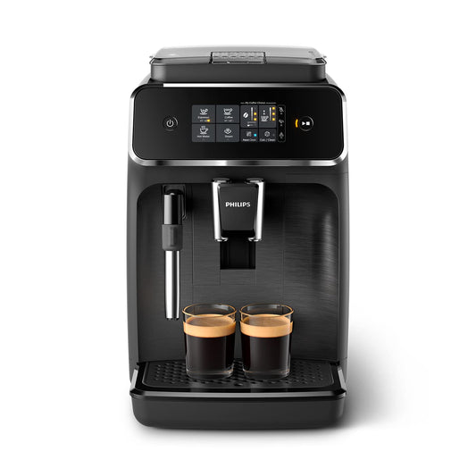 Philips 2200 Series Automatic Coffee Machine, 2 Drinks, Touch Display, Classic Milk Frother