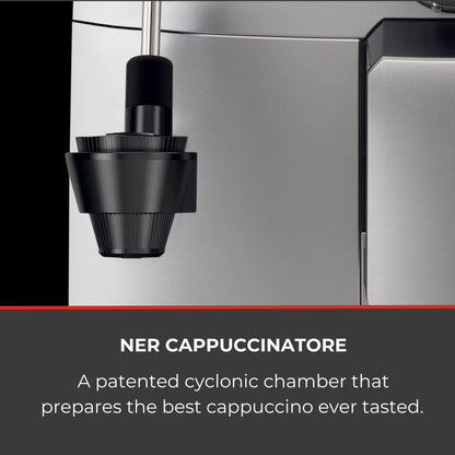 Gaggia Naviglio Deluxe Automatic Espresso Machine, Bean-to-Cup, Silver, Made in Italy